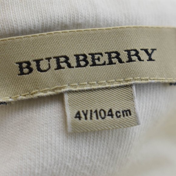 BURBERRY Off-White & Beige "Nova Check" Tracksuit - Picture 8 of 8